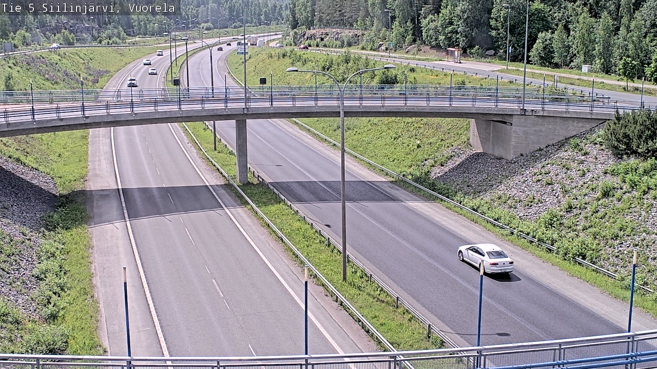 Kelikamerat Kuva Tie 5 Siilinjärvi, Vuorela, Siilinjärvi, Pohjois-Savo