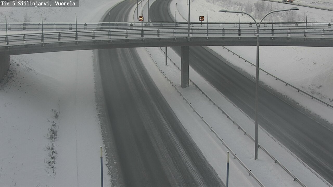 Kelikamerat Kuva Tie 5 Siilinjärvi, Vuorela, Siilinjärvi, Pohjois-Savo