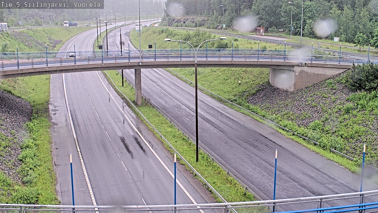 Weather Camera Image Väg 5 Siilinjärvi, Vuorela, Siilinjärvi, Pohjois-Savo
