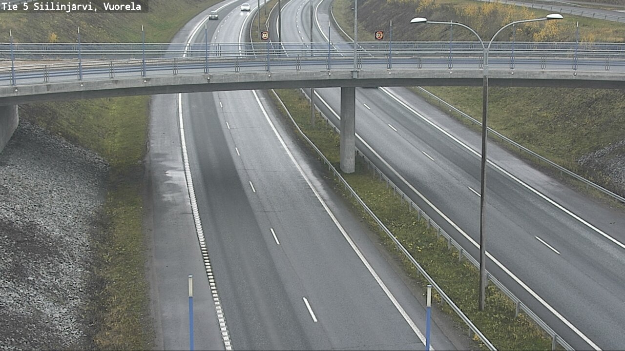Weather Camera Image Väg 5 Siilinjärvi, Vuorela, Siilinjärvi, Pohjois-Savo