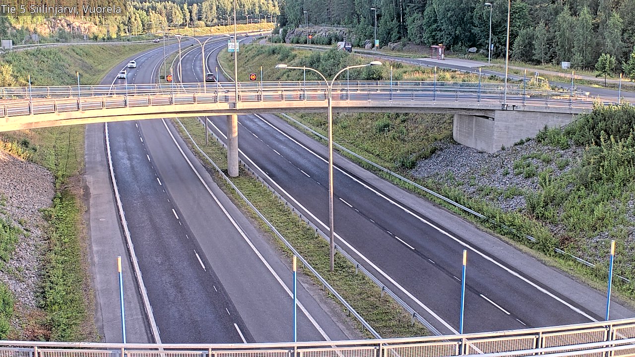 Kelikamerat Kuva Tie 5 Siilinjärvi, Vuorela, Siilinjärvi, Pohjois-Savo