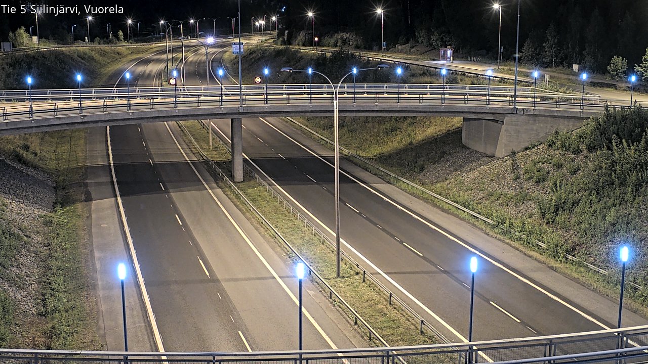 Kelikamerat Kuva Tie 5 Siilinjärvi, Vuorela, Siilinjärvi, Pohjois-Savo