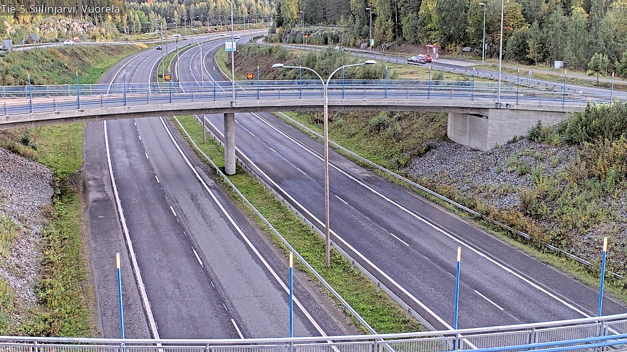 Kelikamerat Kuva Tie 5 Siilinjärvi, Vuorela, Siilinjärvi, Pohjois-Savo