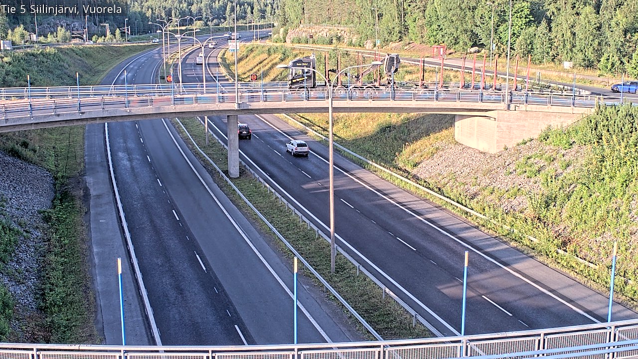 Kelikamerat Kuva Tie 5 Siilinjärvi, Vuorela, Siilinjärvi, Pohjois-Savo