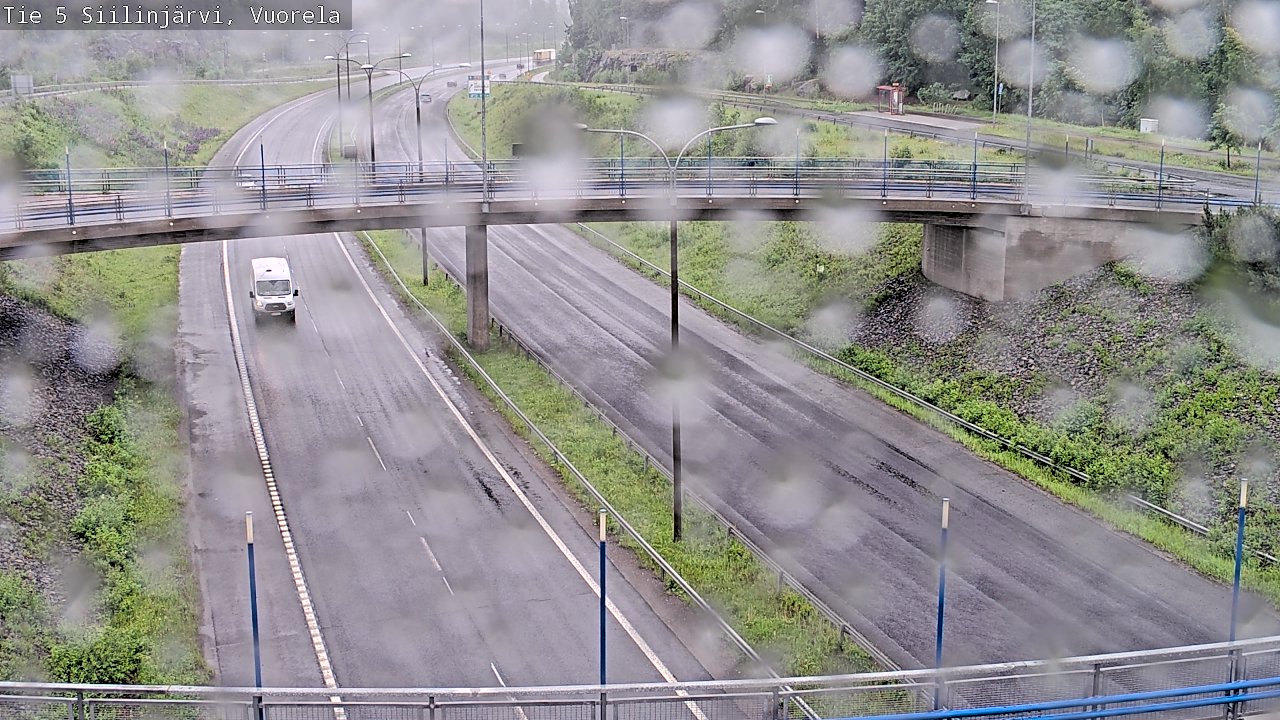 Weather Camera Image Väg 5 Siilinjärvi, Vuorela, Siilinjärvi, Pohjois-Savo