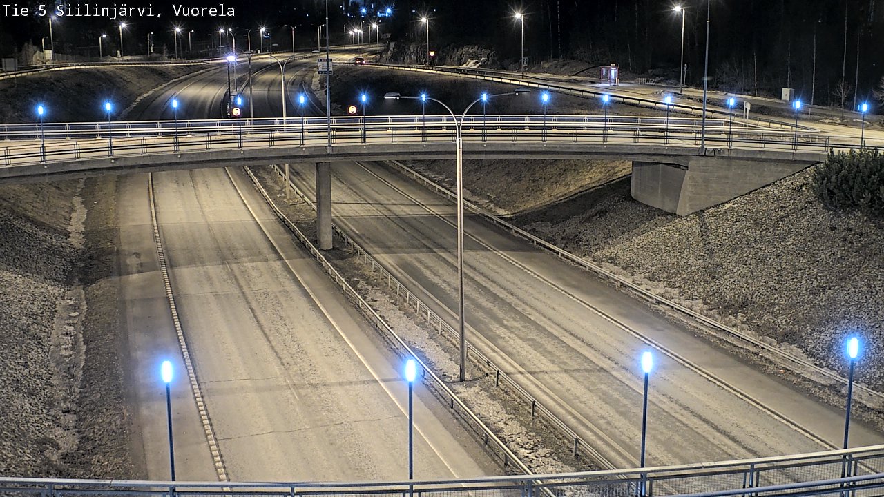 Kelikamerat Kuva Tie 5 Siilinjärvi, Vuorela, Siilinjärvi, Pohjois-Savo