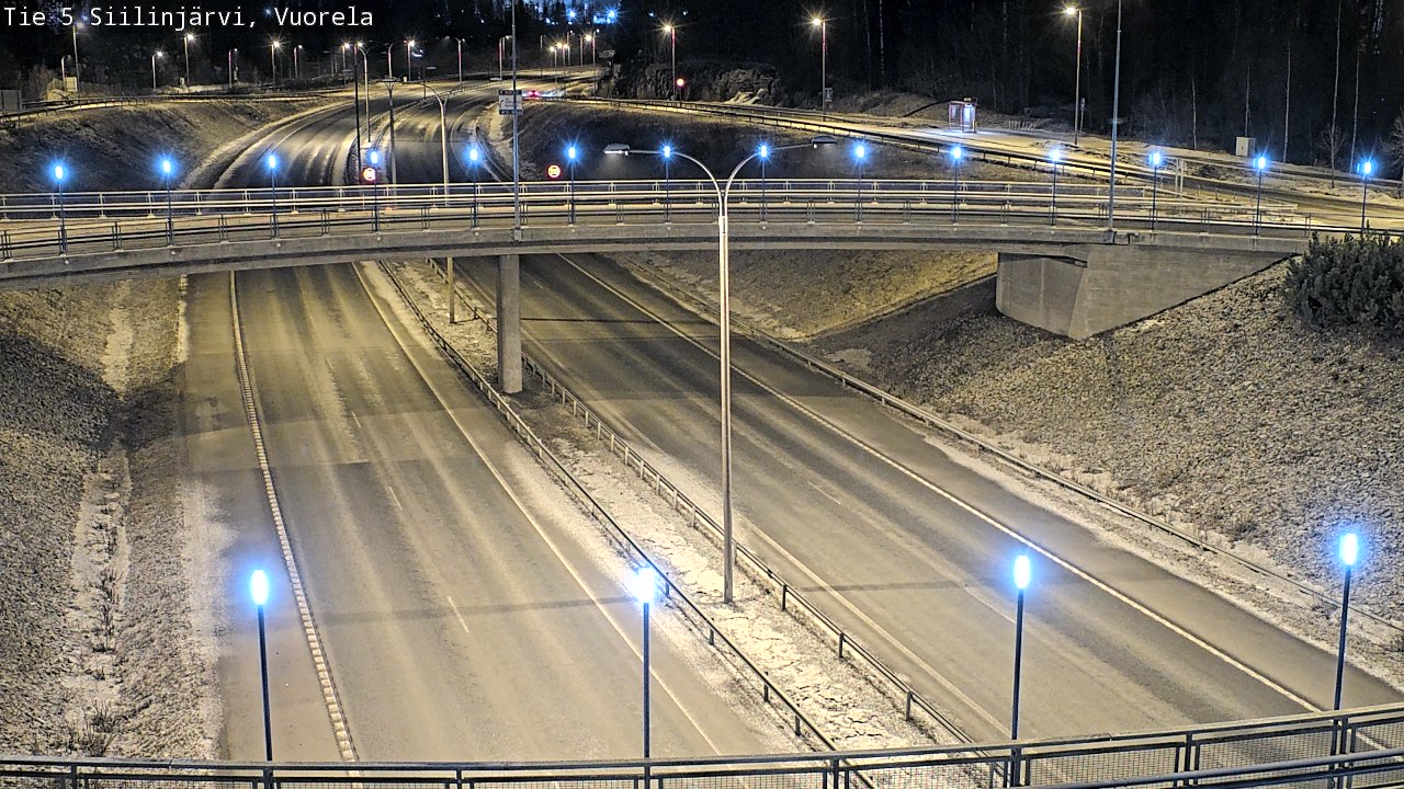 Kelikamerat Kuva Tie 5 Siilinjärvi, Vuorela, Siilinjärvi, Pohjois-Savo