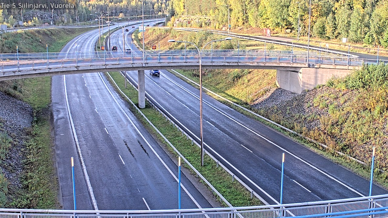 Kelikamerat Kuva Tie 5 Siilinjärvi, Vuorela, Siilinjärvi, Pohjois-Savo
