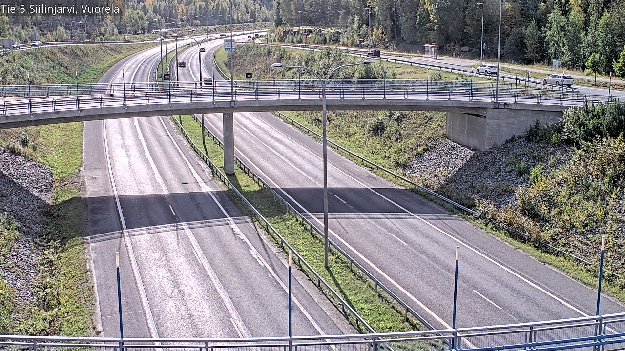 Weather Camera Image Väg 5 Siilinjärvi, Vuorela, Siilinjärvi, Pohjois-Savo