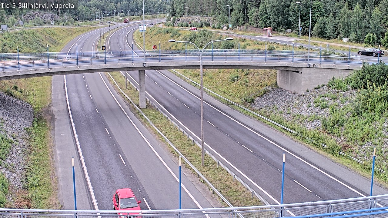 Weather Camera Image Road 5 Siilinjärvi, Vuorela, Siilinjärvi, Pohjois-Savo