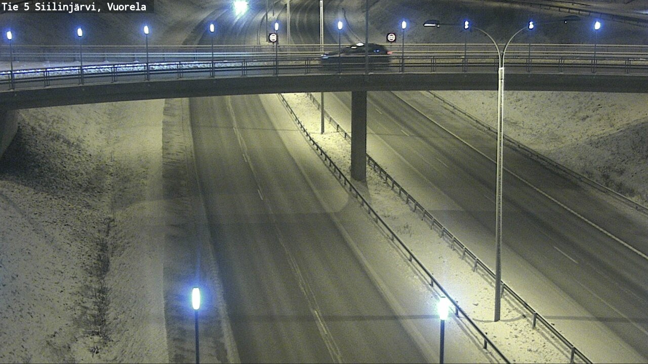 Kelikamerat Kuva Tie 5 Siilinjärvi, Vuorela, Siilinjärvi, Pohjois-Savo