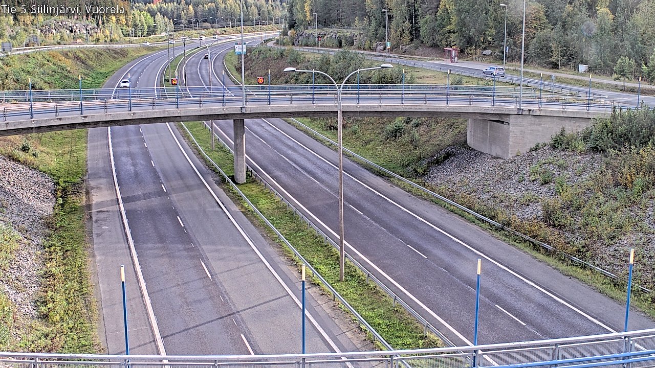 Weather Camera Image Väg 5 Siilinjärvi, Vuorela, Siilinjärvi, Pohjois-Savo