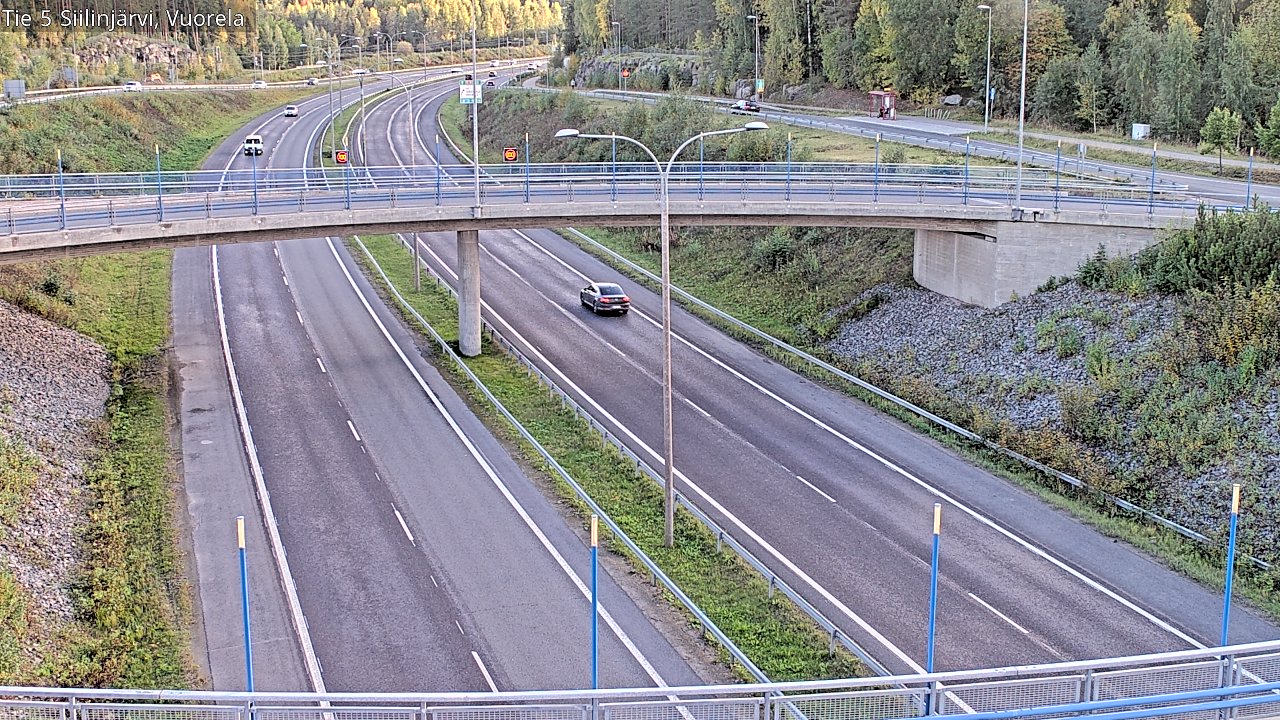 Weather Camera Image Väg 5 Siilinjärvi, Vuorela, Siilinjärvi, Pohjois-Savo