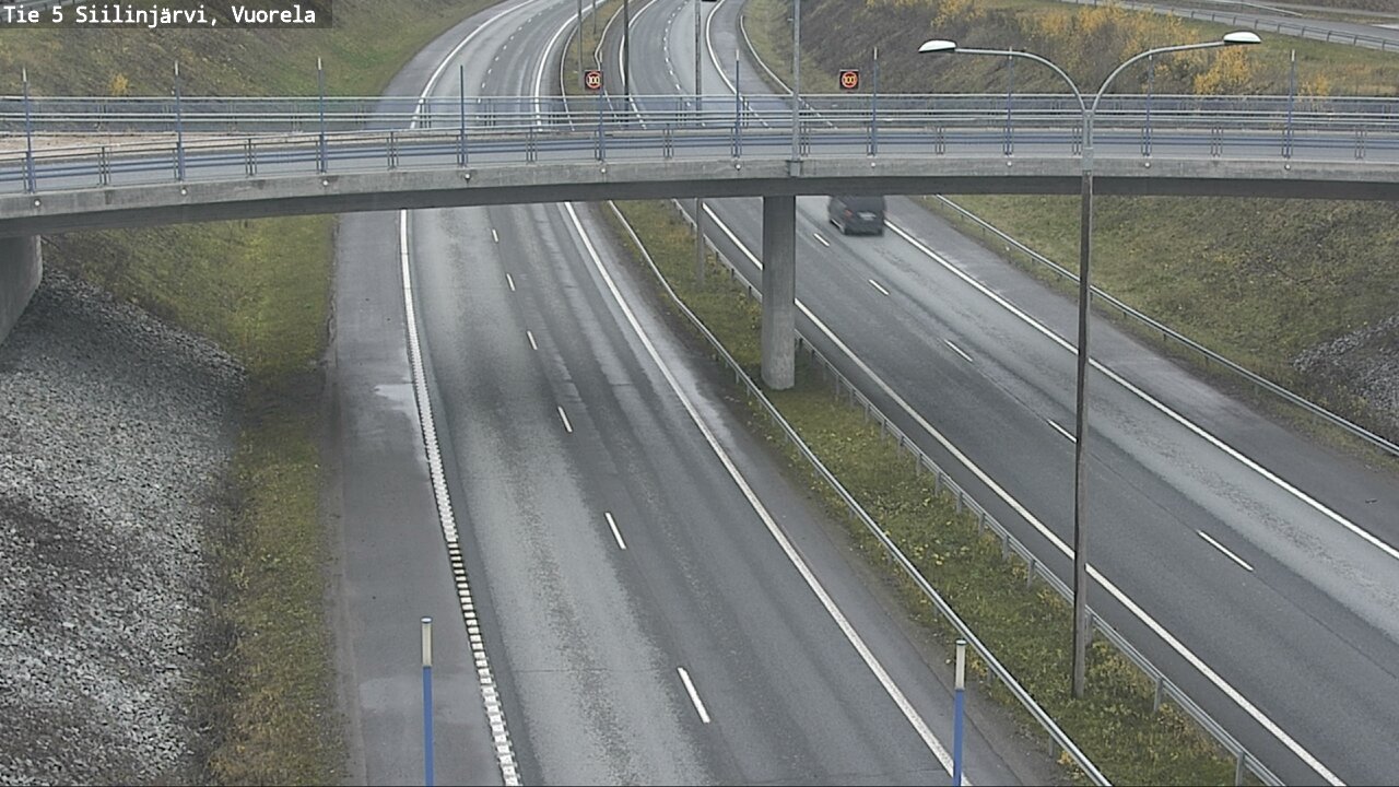 Weather Camera Image Väg 5 Siilinjärvi, Vuorela, Siilinjärvi, Pohjois-Savo