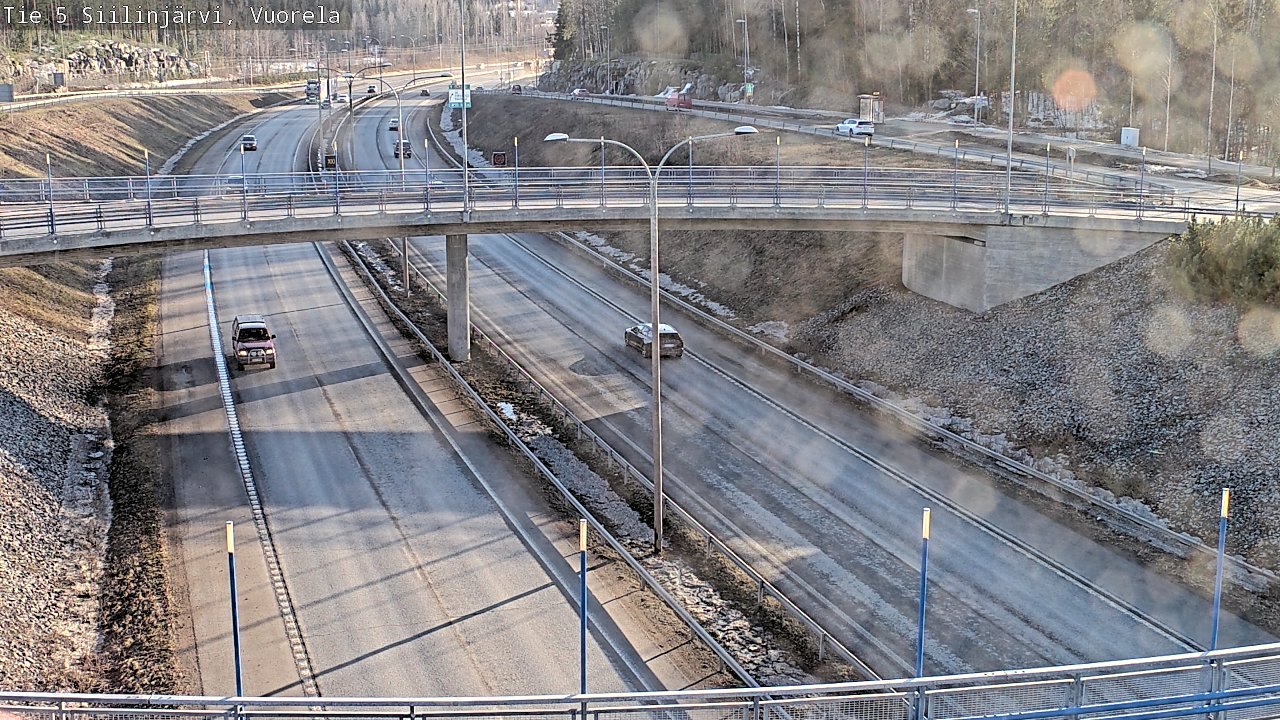 Kelikamerat Kuva Tie 5 Siilinjärvi, Vuorela, Siilinjärvi, Pohjois-Savo