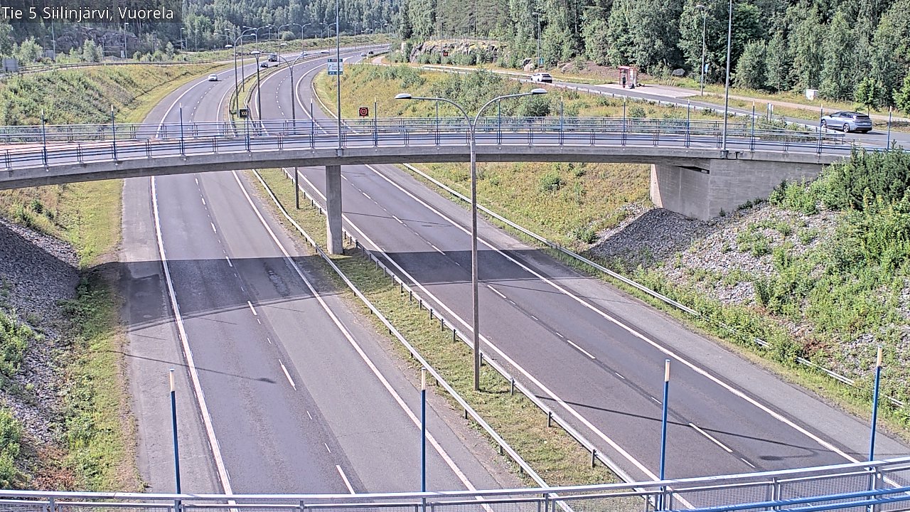 Kelikamerat Kuva Tie 5 Siilinjärvi, Vuorela, Siilinjärvi, Pohjois-Savo