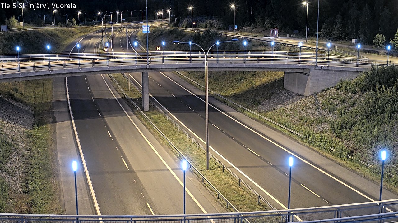 Kelikamerat Kuva Tie 5 Siilinjärvi, Vuorela, Siilinjärvi, Pohjois-Savo