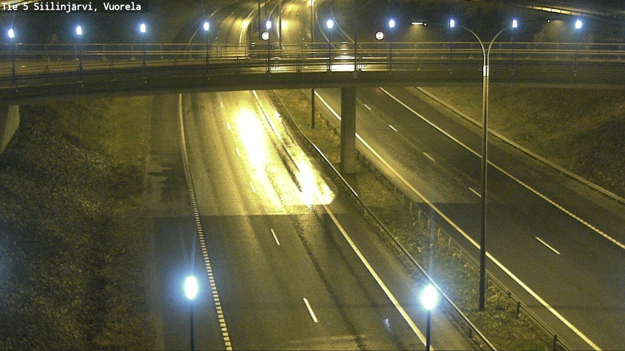 Weather Camera Image Road 5 Siilinjärvi, Vuorela, Siilinjärvi, Pohjois-Savo