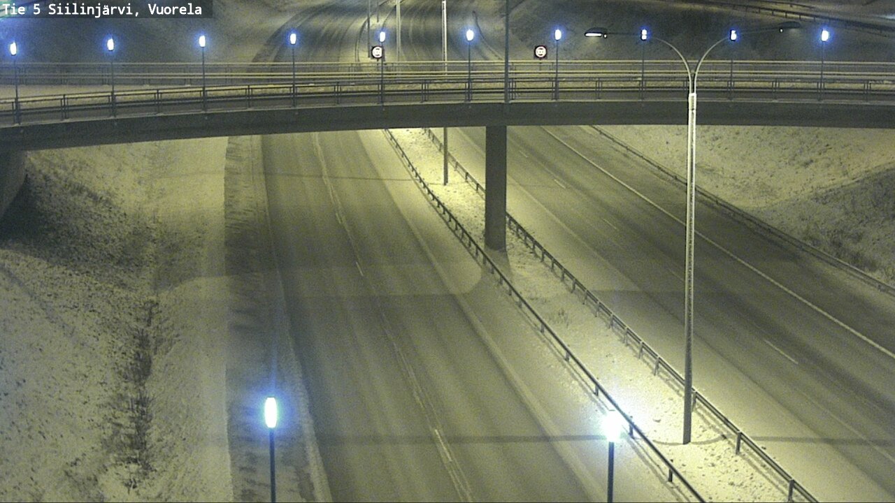 Kelikamerat Kuva Tie 5 Siilinjärvi, Vuorela, Siilinjärvi, Pohjois-Savo