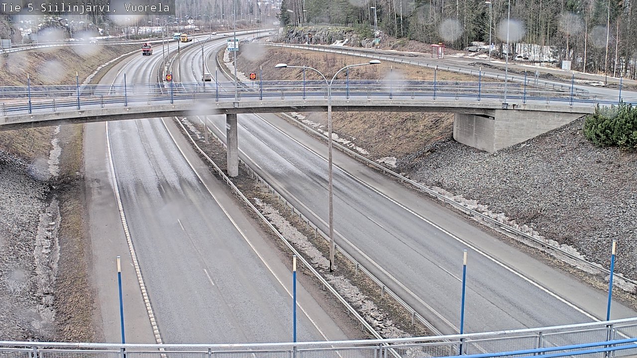 Kelikamerat Kuva Tie 5 Siilinjärvi, Vuorela, Siilinjärvi, Pohjois-Savo
