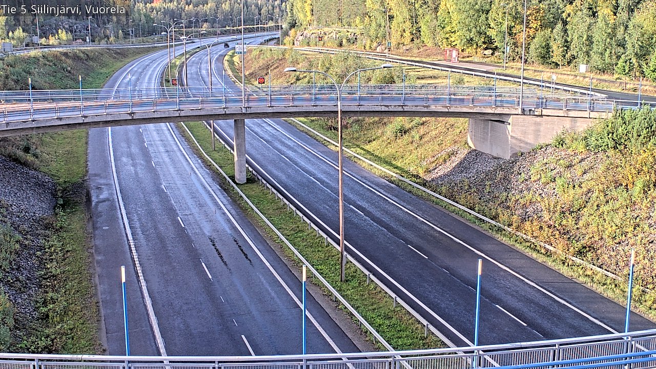 Kelikamerat Kuva Tie 5 Siilinjärvi, Vuorela, Siilinjärvi, Pohjois-Savo