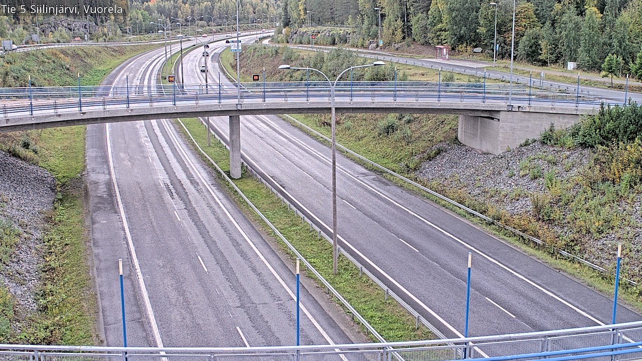 Kelikamerat Kuva Tie 5 Siilinjärvi, Vuorela, Siilinjärvi, Pohjois-Savo