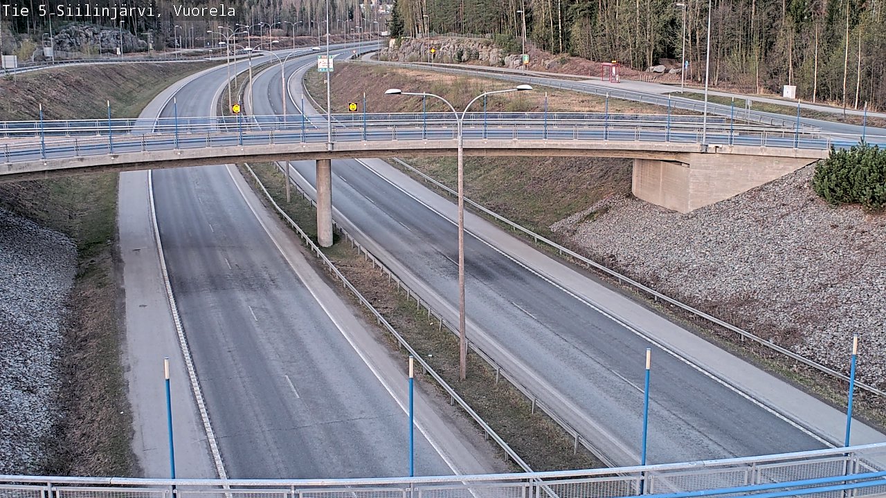 Kelikamerat Kuva Tie 5 Siilinjärvi, Vuorela, Siilinjärvi, Pohjois-Savo
