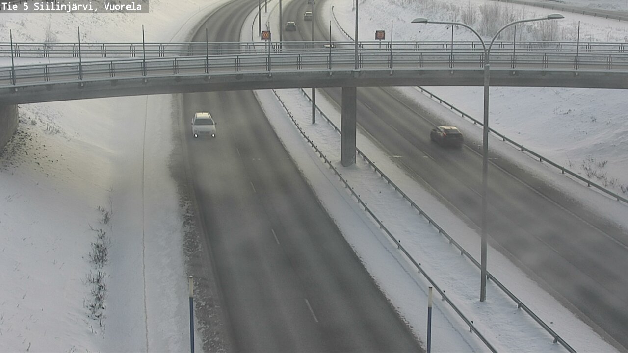 Kelikamerat Kuva Tie 5 Siilinjärvi, Vuorela, Siilinjärvi, Pohjois-Savo