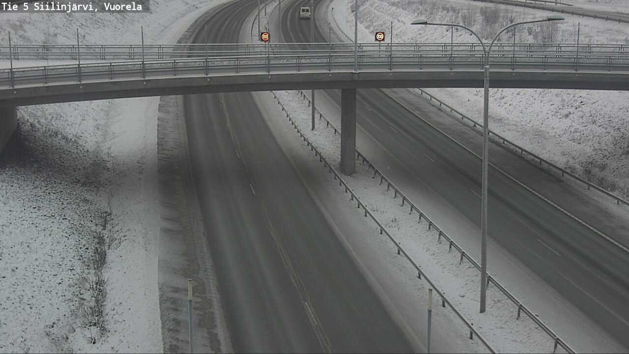 Kelikamerat Kuva Tie 5 Siilinjärvi, Vuorela, Siilinjärvi, Pohjois-Savo