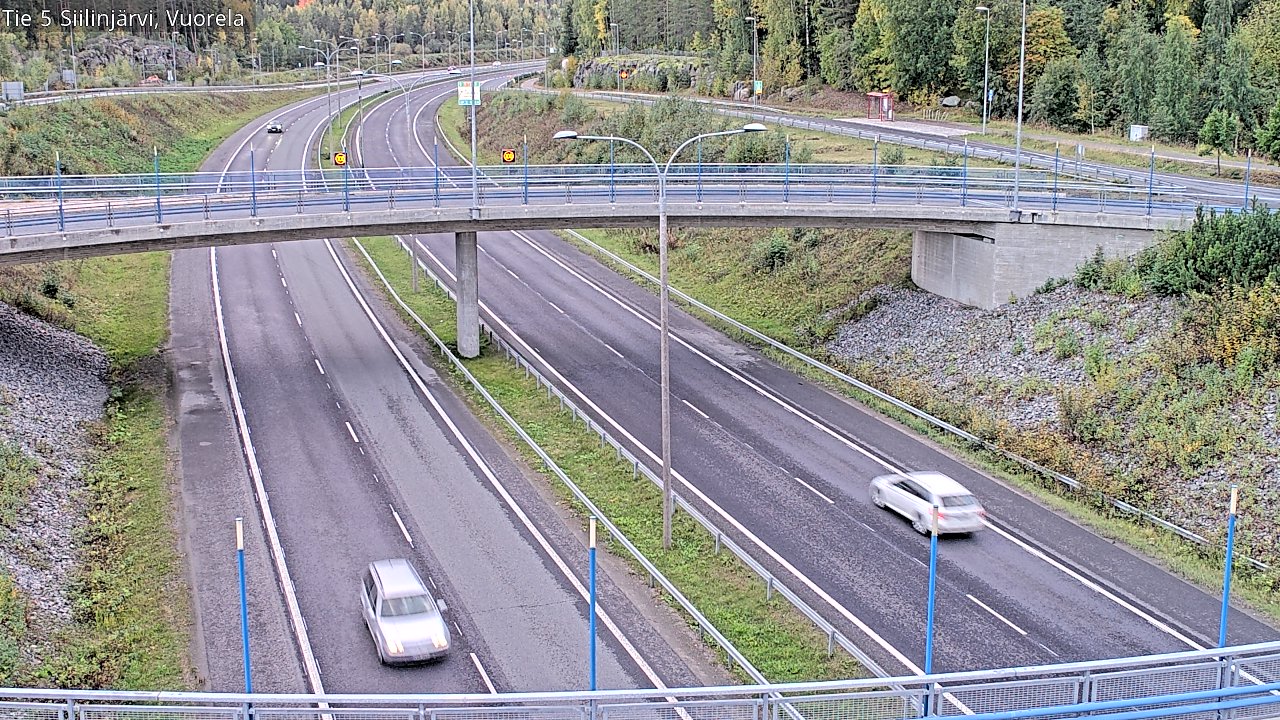 Kelikamerat Kuva Tie 5 Siilinjärvi, Vuorela, Siilinjärvi, Pohjois-Savo