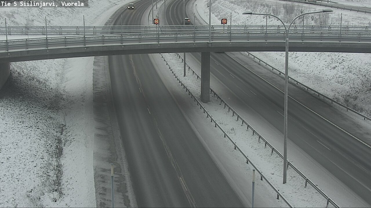 Kelikamerat Kuva Tie 5 Siilinjärvi, Vuorela, Siilinjärvi, Pohjois-Savo