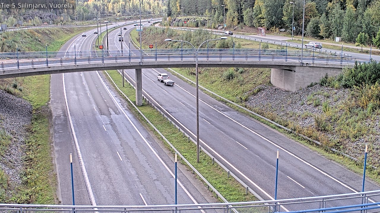 Weather Camera Image Väg 5 Siilinjärvi, Vuorela, Siilinjärvi, Pohjois-Savo
