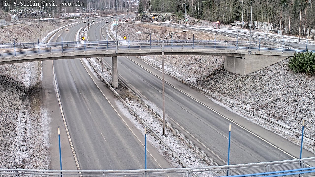Kelikamerat Kuva Tie 5 Siilinjärvi, Vuorela, Siilinjärvi, Pohjois-Savo