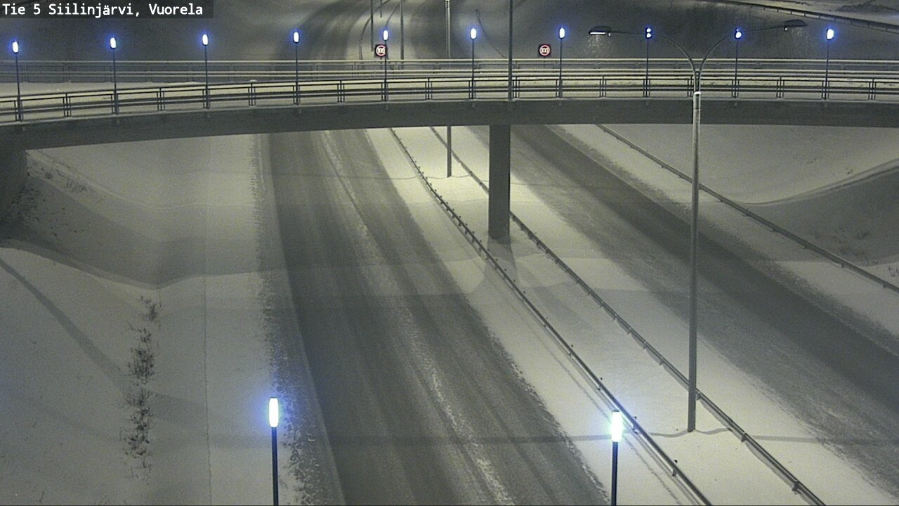 Kelikamerat Kuva Tie 5 Siilinjärvi, Vuorela, Siilinjärvi, Pohjois-Savo