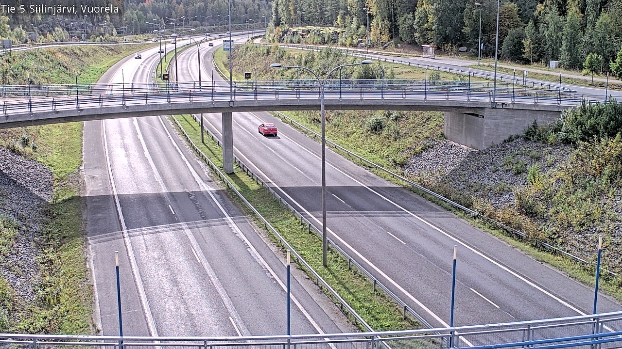 Weather Camera Image Väg 5 Siilinjärvi, Vuorela, Siilinjärvi, Pohjois-Savo