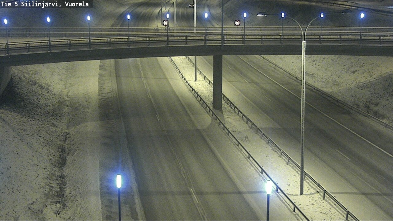 Kelikamerat Kuva Tie 5 Siilinjärvi, Vuorela, Siilinjärvi, Pohjois-Savo