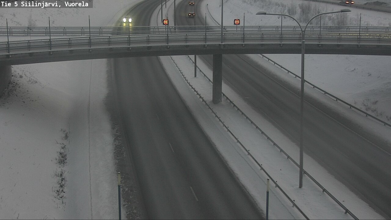 Kelikamerat Kuva Tie 5 Siilinjärvi, Vuorela, Siilinjärvi, Pohjois-Savo