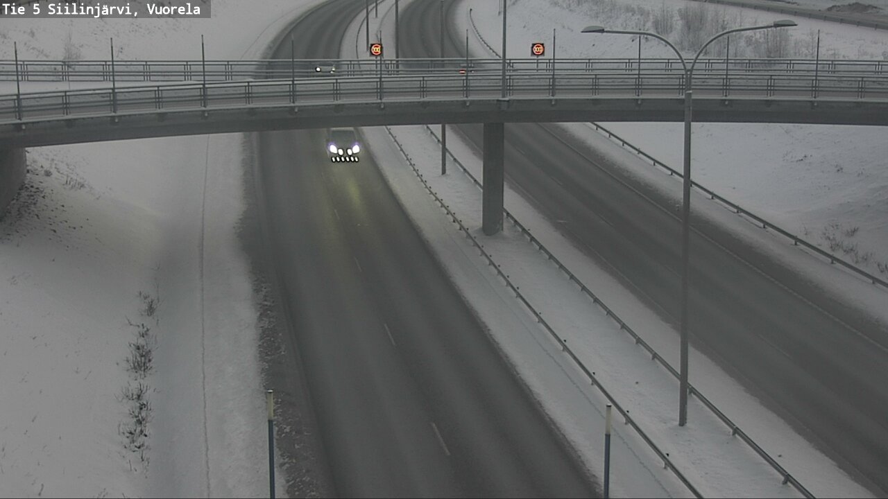 Kelikamerat Kuva Tie 5 Siilinjärvi, Vuorela, Siilinjärvi, Pohjois-Savo