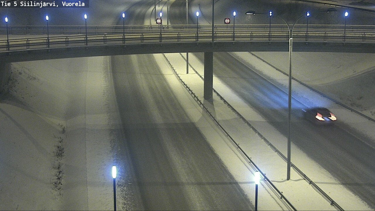 Kelikamerat Kuva Tie 5 Siilinjärvi, Vuorela, Siilinjärvi, Pohjois-Savo