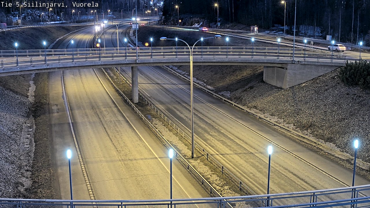 Kelikamerat Kuva Tie 5 Siilinjärvi, Vuorela, Siilinjärvi, Pohjois-Savo