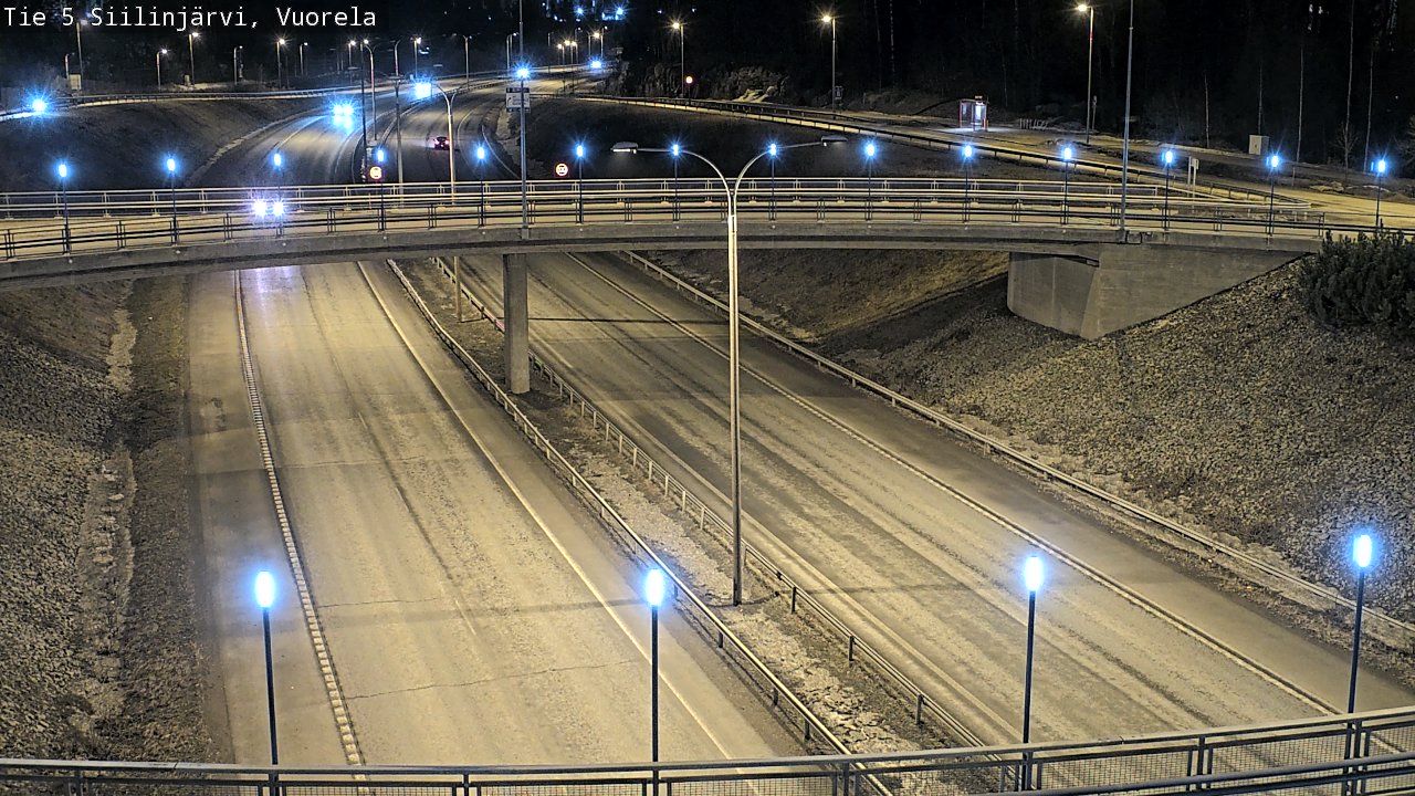 Kelikamerat Kuva Tie 5 Siilinjärvi, Vuorela, Siilinjärvi, Pohjois-Savo