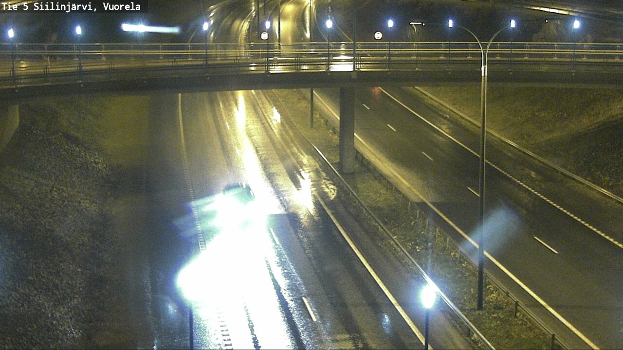Weather Camera Image Väg 5 Siilinjärvi, Vuorela, Siilinjärvi, Pohjois-Savo