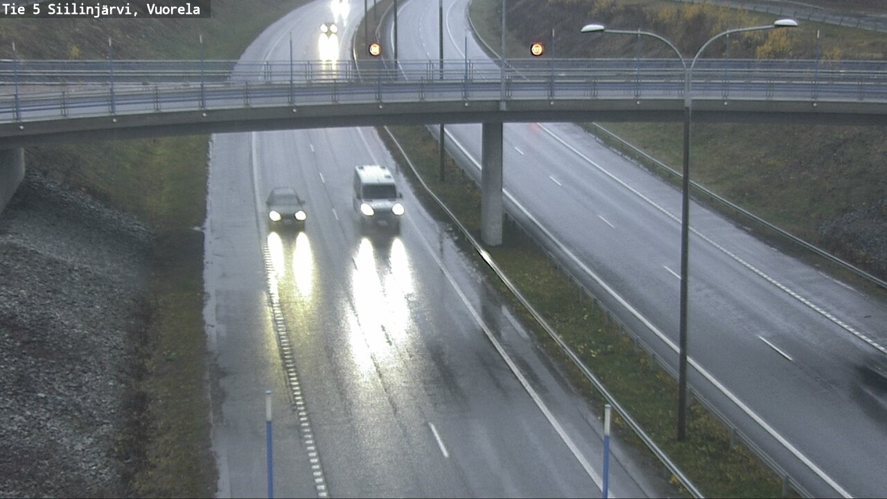 Weather Camera Image Väg 5 Siilinjärvi, Vuorela, Siilinjärvi, Pohjois-Savo