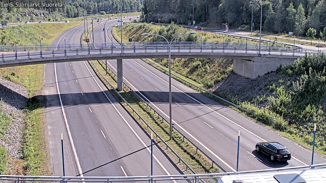 Kelikamerat Kuva Tie 5 Siilinjärvi, Vuorela, Siilinjärvi, Pohjois-Savo
