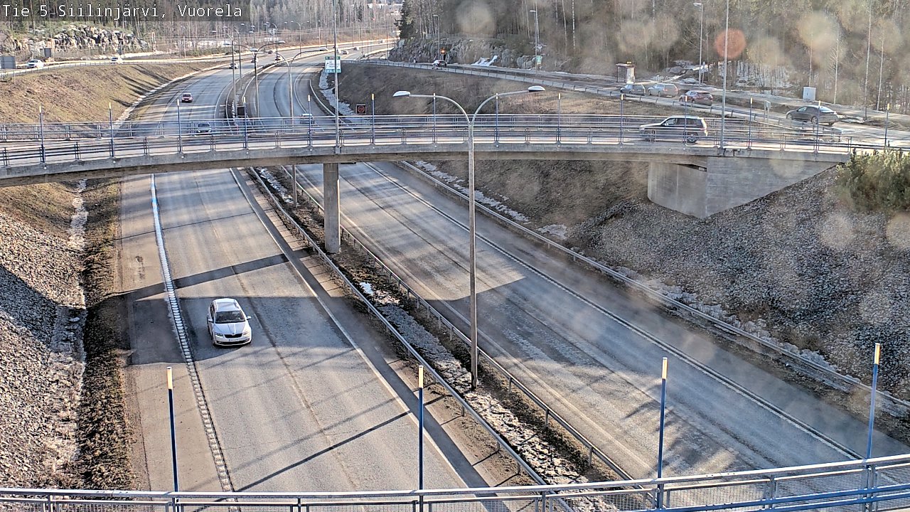 Kelikamerat Kuva Tie 5 Siilinjärvi, Vuorela, Siilinjärvi, Pohjois-Savo