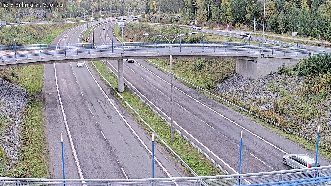Weather Camera Image Väg 5 Siilinjärvi, Vuorela, Siilinjärvi, Pohjois-Savo