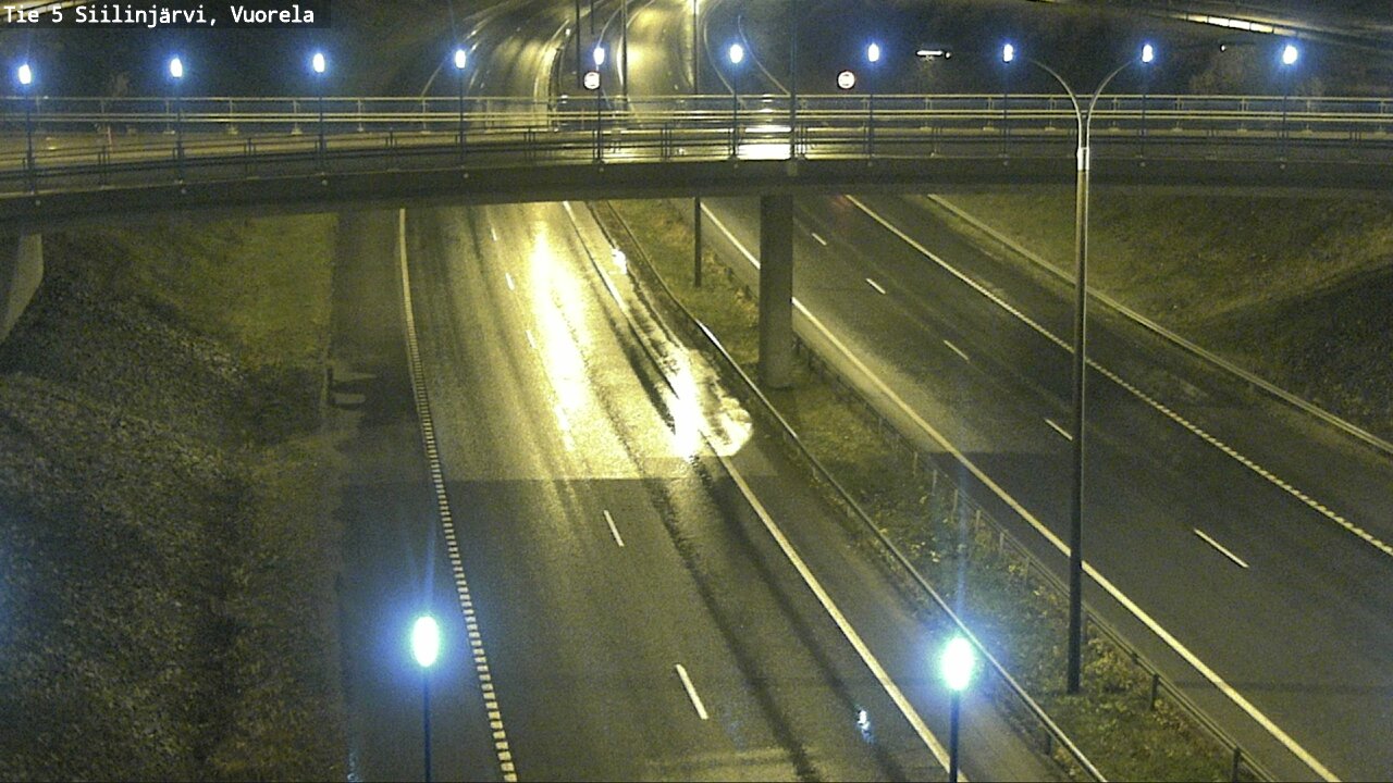 Weather Camera Image Road 5 Siilinjärvi, Vuorela, Siilinjärvi, Pohjois-Savo