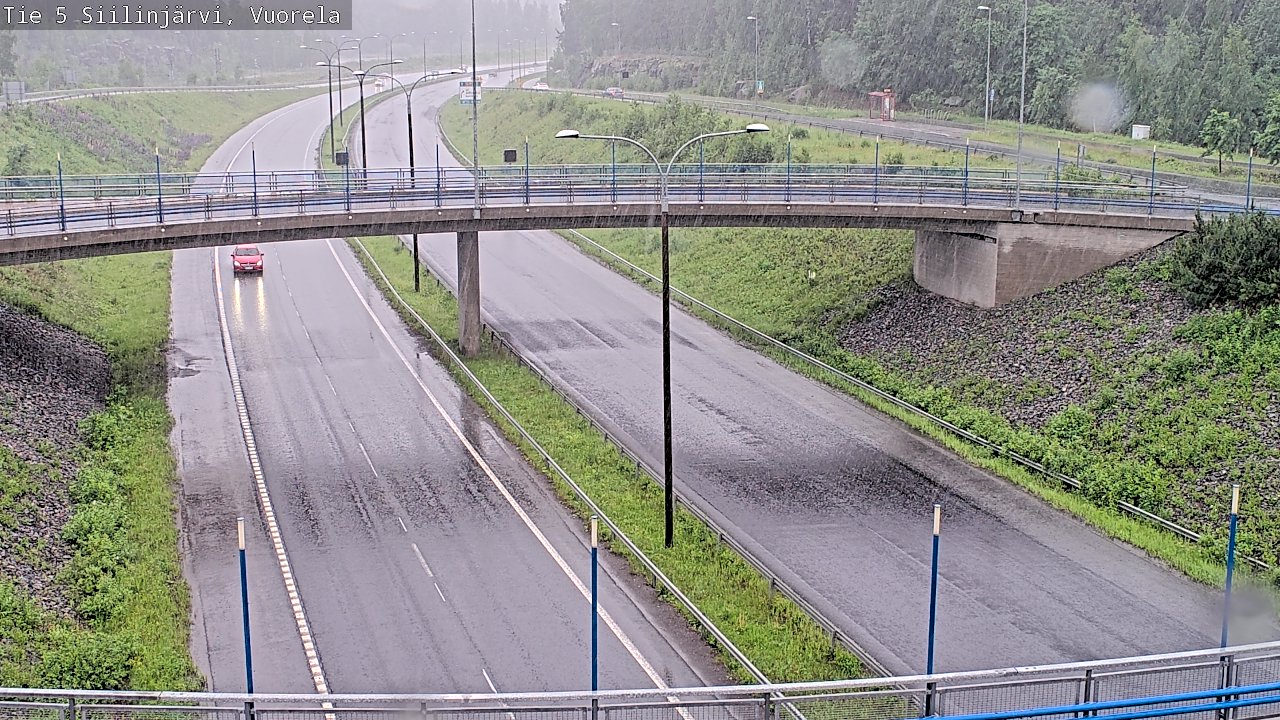 Weather Camera Image Väg 5 Siilinjärvi, Vuorela, Siilinjärvi, Pohjois-Savo