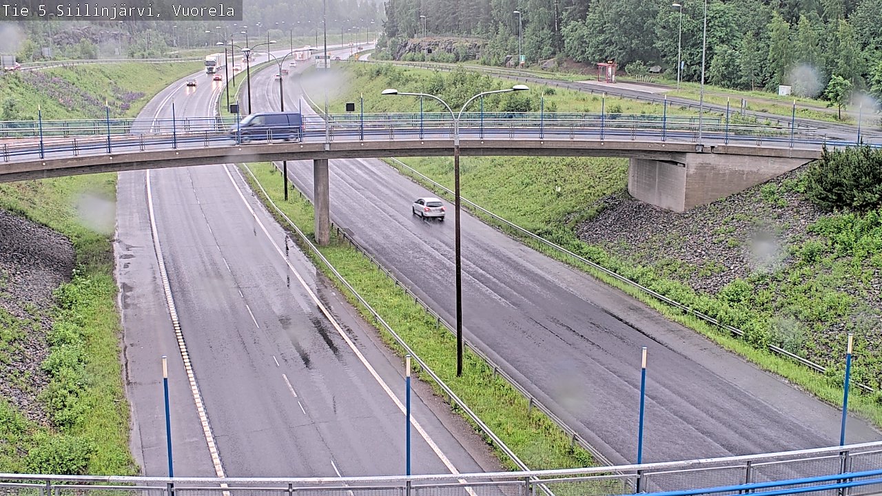 Weather Camera Image Väg 5 Siilinjärvi, Vuorela, Siilinjärvi, Pohjois-Savo