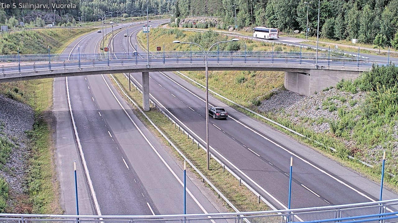 Weather Camera Image Road 5 Siilinjärvi, Vuorela, Siilinjärvi, Pohjois-Savo